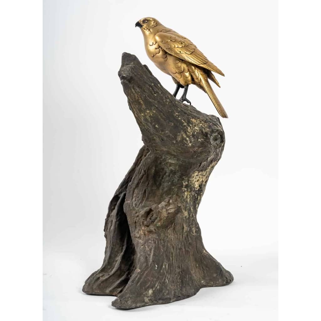 Aigle doré sur socle | Biron ||||||||