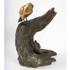 Aigle doré sur socle | Biron Aigle doré sur socle