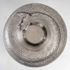 Vase « Serpent » Verre Blanc Patiné Gris de René LALIQUE | Biron Vase "Serpent" Verre Blanc Patiné Gris de René LALIQUE