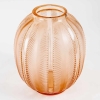 Vase "Biskra" Verre Rose Orangé de René LALIQUE