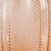 Vase "Biskra" Verre Rose Orangé de René LALIQUE