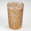 Vase « Epicéa » Verre Blanc Patiné Sépia de René LALIQUE