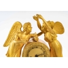 Pendule en bronze doré d’époque, XIXème siècle | Biron Pendule en bronze doré d'époque, XIXème siècle
