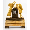 Pendule en bronze doré d’époque, XIXème siècle | Biron Pendule en bronze doré d'époque, XIXème siècle
