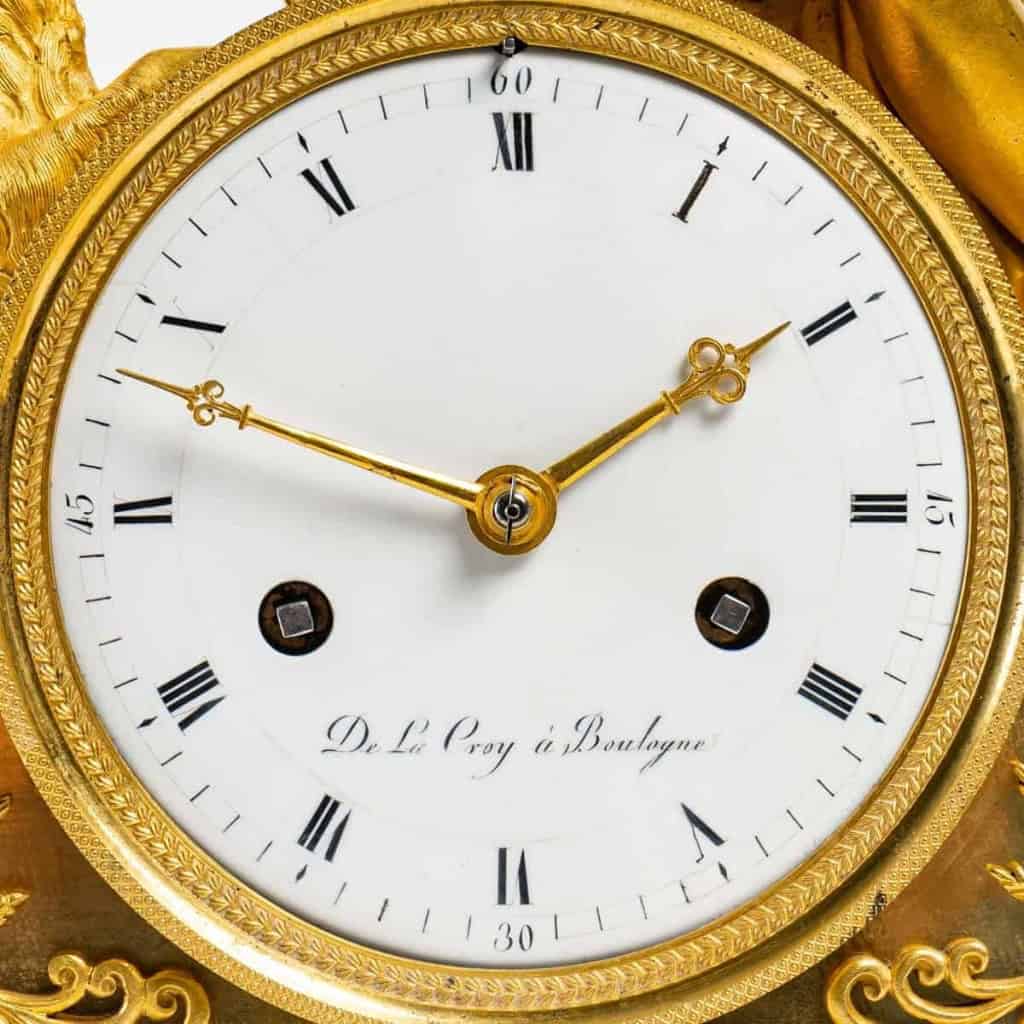 Pendule d’époque 1er Empire (1804 – 1815). | Biron Pendule d'époque 1er Empire (1804 - 1815).