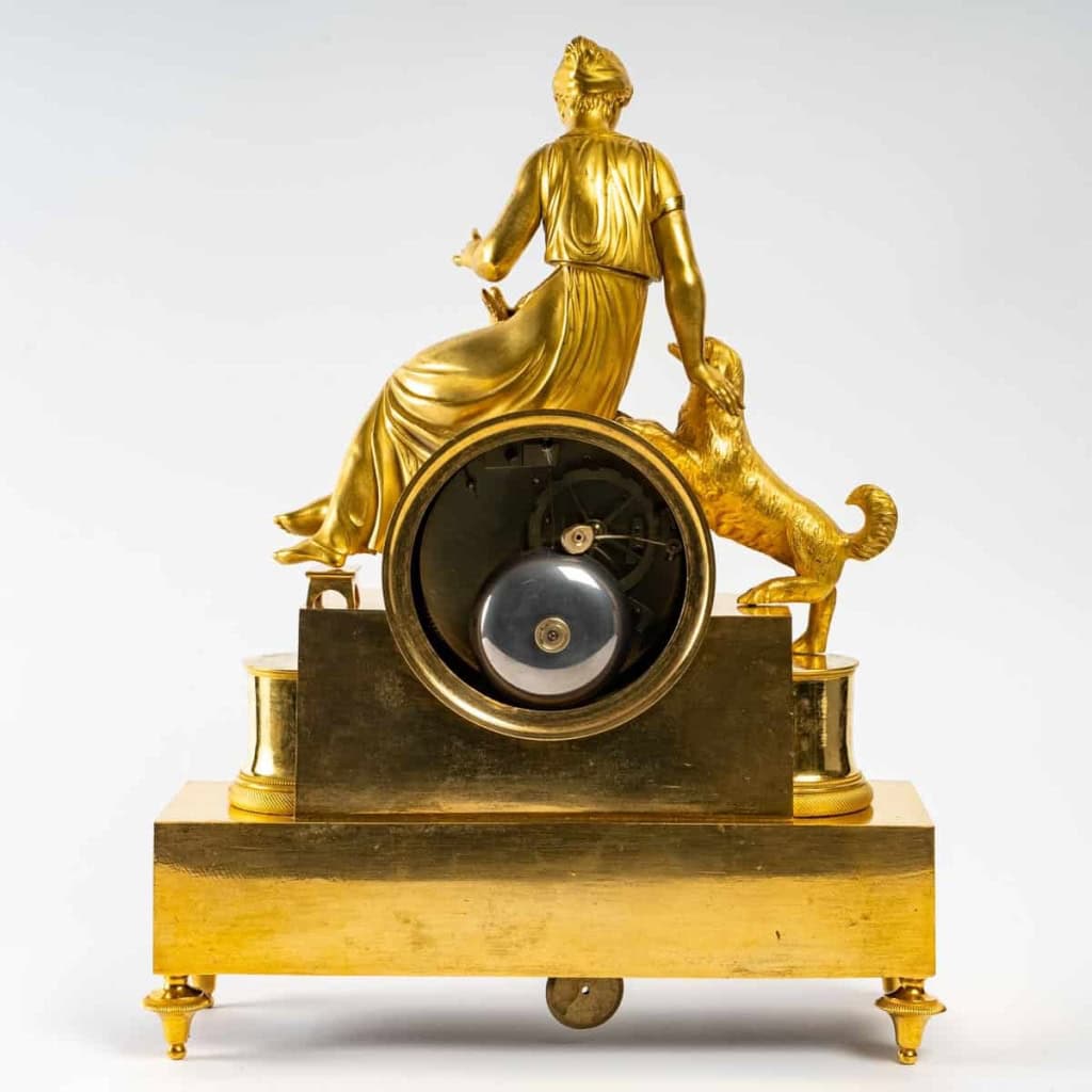 Pendule d’époque 1er Empire (1804 – 1815). | Biron Pendule d'époque 1er Empire (1804 - 1815).
