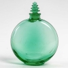 Flacon « Sans Adieu » Verre Vert Emeraude de René LALIQUE pour Worth. | Biron ||||||