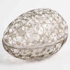 Boîte « Pervenches » Verre Blanc Patiné Gris de René LALIQUE | Biron ||||||||