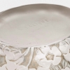 Boîte « Pervenches » Verre Blanc Patiné Gris de René LALIQUE | Biron Boîte "Pervenches" Verre Blanc Patiné Gris de René LALIQUE