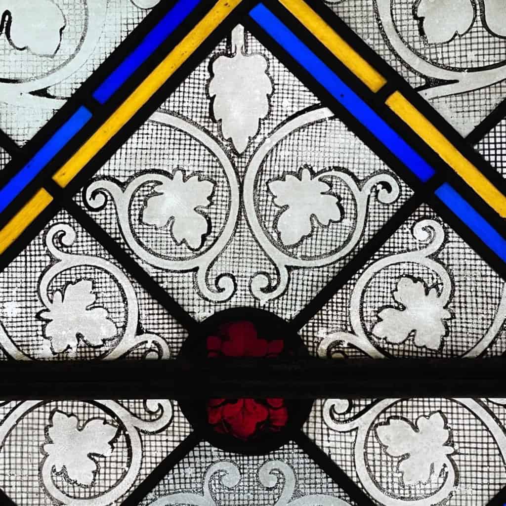 Vitrail à la Vierge à l’enfant | Biron Vitrail à la Vierge à l'enfant