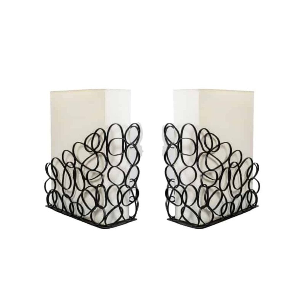 1970 Paire de lampes Roche Bobois | Biron ||||||