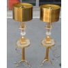 1950-70′ Paire de Lampes Vases Medicis en Cristal et Bronze Style Maison Charles | Biron 1950-70′ Paire de Lampes Vases Medicis en Cristal et Bronze Style Maison Charles