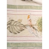 Tissu en lin « perroquets » | Biron Tissu en lin "perroquets"