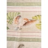 Tissu en lin « perroquets » | Biron Tissu en lin "perroquets"