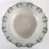 Coupe Plat « Madagascar » verre blanc patiné bleu de René LALIQUE | Biron Coupe Plat "Madagascar" verre blanc patiné bleu de René LALIQUE
