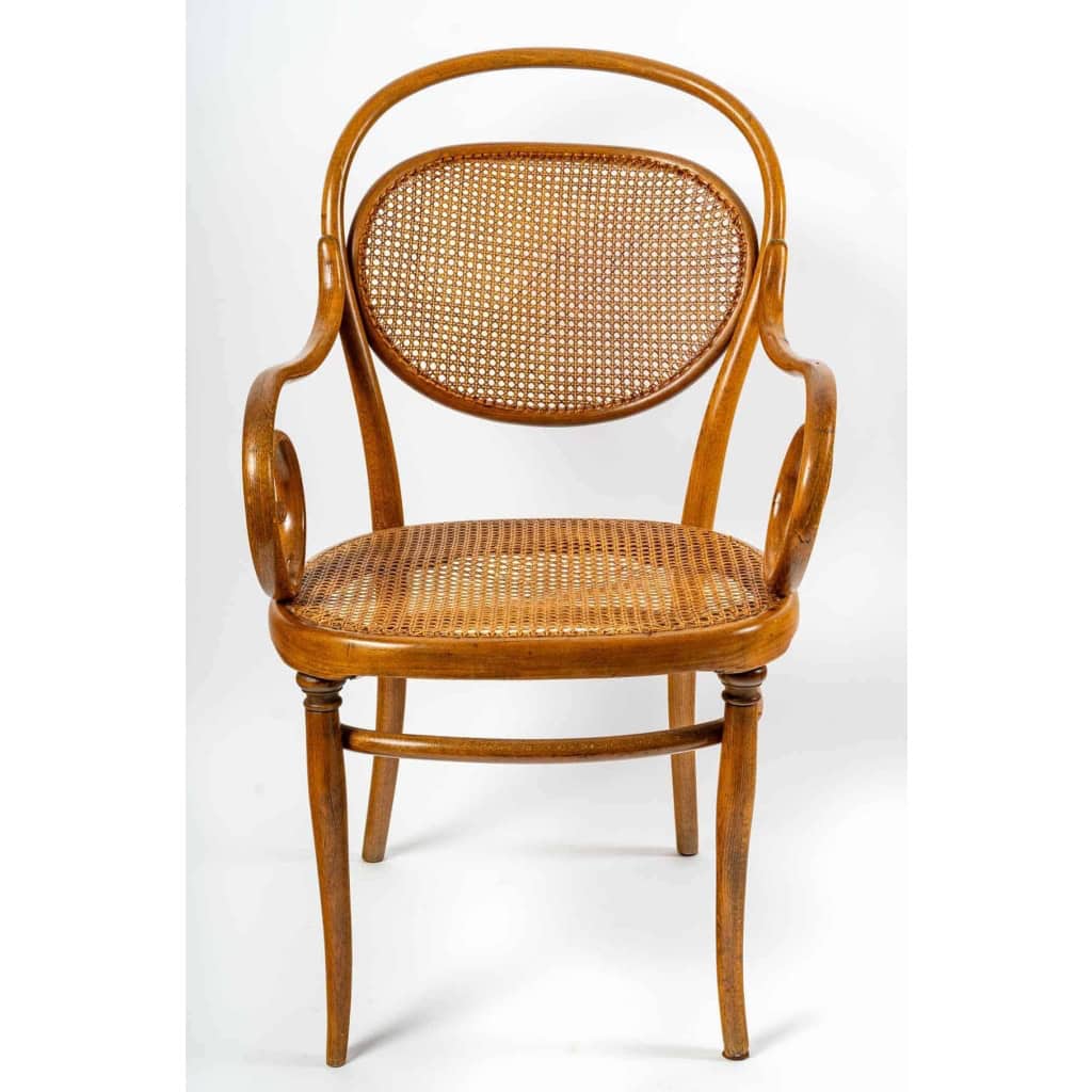 Fauteuil de Thoret en bois courbé , XXème siècle | Biron ||||||||