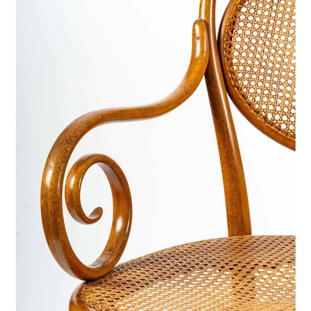 Fauteuil de Thoret en bois courbé , XXème siècle | Biron Fauteuil de Thoret en bois courbé , XXème siècle