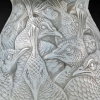 Vase « Borromée » verre opalescent patiné gris de René LALIQUE | Biron Vase "Borromée" verre opalescent patiné gris de René LALIQUE