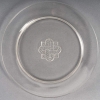 Suite de 6 assiettes "Molsheim" verre blanc de René LALIQUE