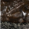 « La prairie et le ruisseau » bronze patine signé Raou Larche soit Decauville fondeur | Biron "La prairie et le ruisseau" bronze patine signé Raou Larche soit Decauville fondeur