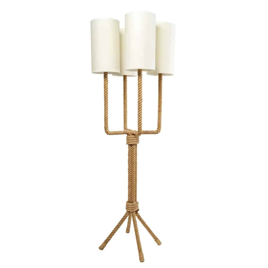 1950 Grand lampadaire d’Adrien Audoux & Frida Minet | Biron ||||||