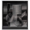 Sérigraphie Victor Vasarely, double plexiglas | Biron ||||||