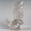Mascotte « Coq Nain » verre blanc de René Lalique | Biron ||||||||||