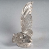 Mascotte « Coq Nain » verre blanc de René Lalique | Biron Mascotte « Coq Nain » verre blanc de René Lalique
