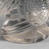 Mascotte « Coq Nain » verre blanc de René Lalique | Biron Mascotte « Coq Nain » verre blanc de René Lalique