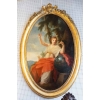 Série de quatre tableaux des quatre muses, début XIXème siècle | Biron Série de quatre tableaux des quatre muses, début XIXème siècle
