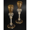 Paire de grands verres, XIXème siècle Pays Bas ou Angleterre | Biron Paire de grands verres, XIXème siècle Pays Bas ou Angleterre