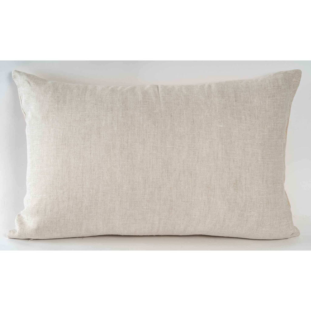Coussin en lin « fleurs de jardin » | Biron Coussin en lin "fleurs de jardin"