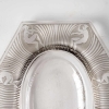 Cendrier « Alice » verre blanc patiné gris de René LALIQUE | Biron Cendrier « Alice » verre blanc patiné gris de René LALIQUE