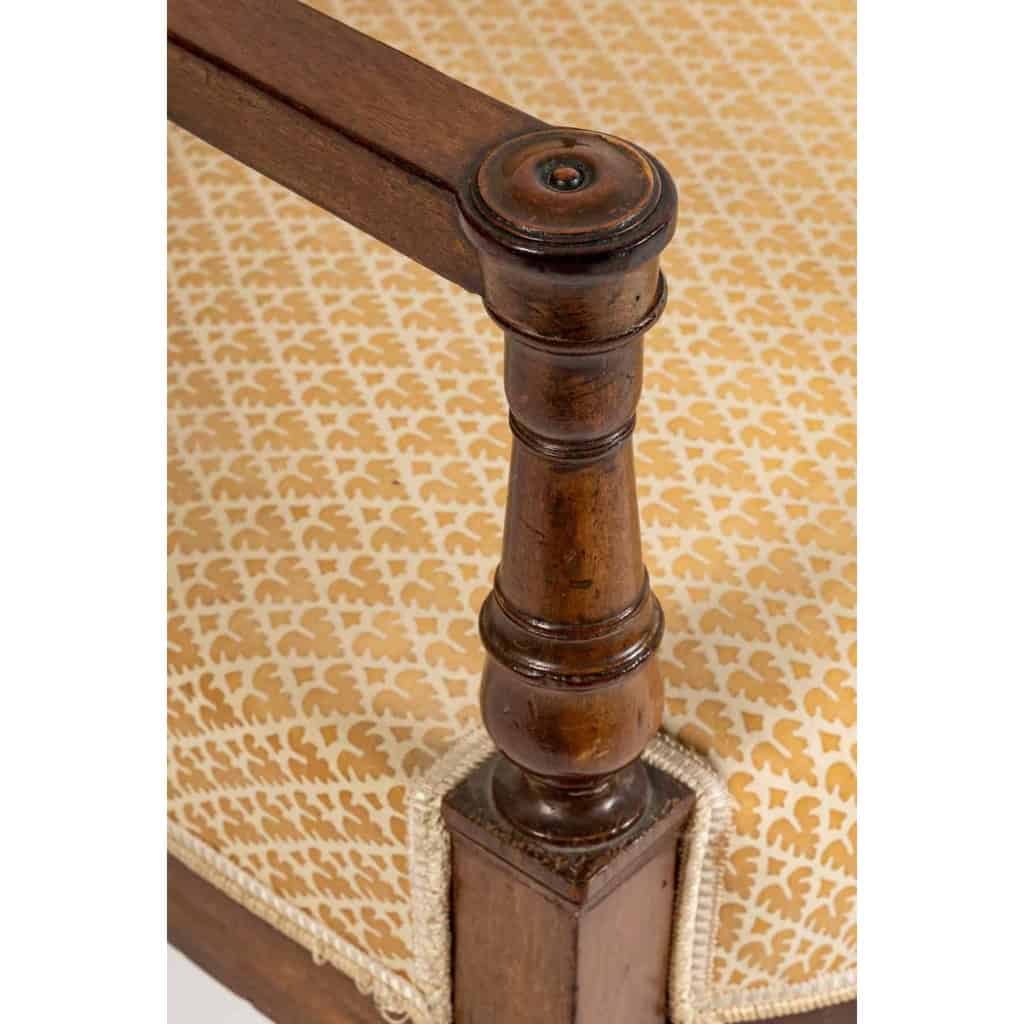 4 fauteuils directoires en acajou, circa 1800