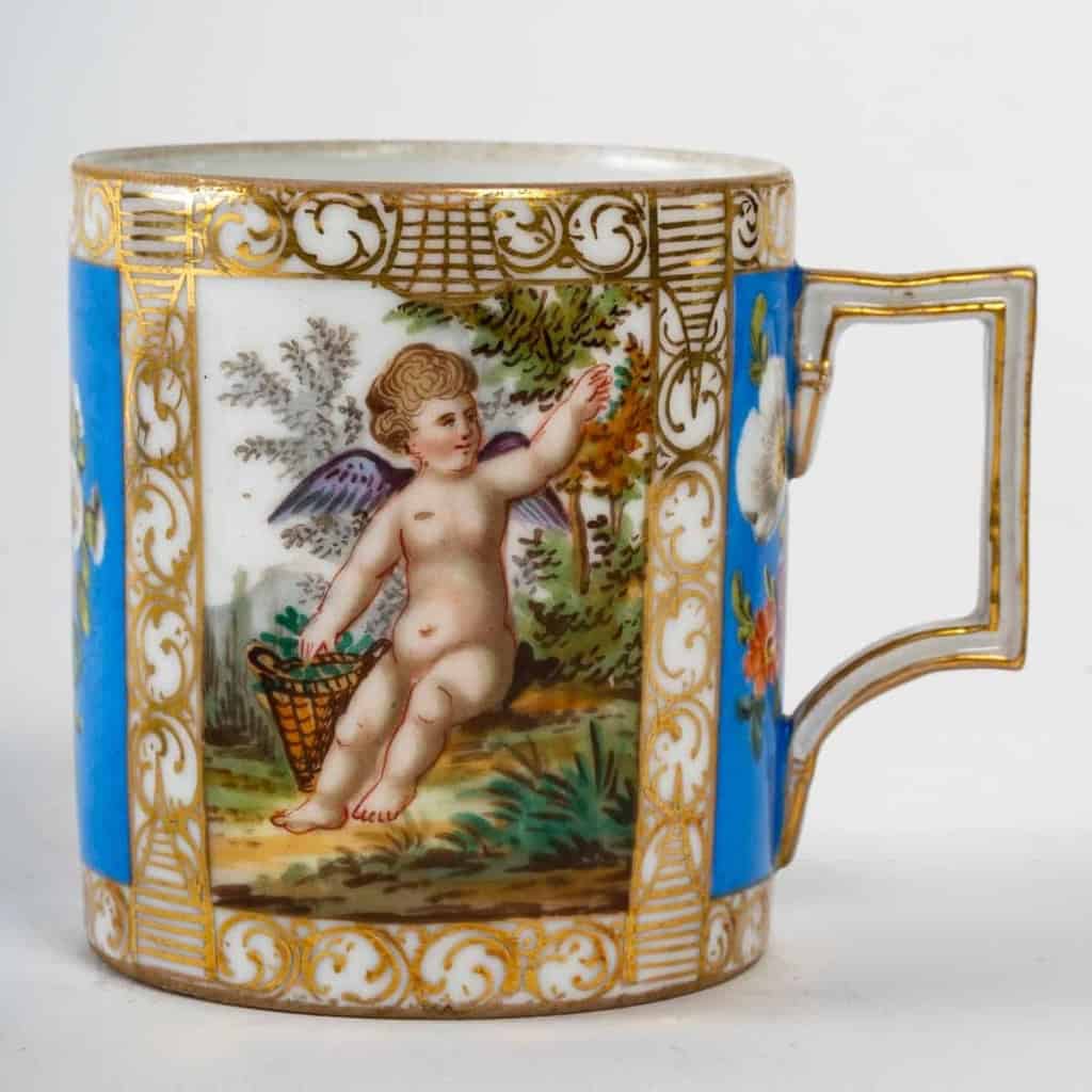 Grande tasse litron, Vienne XIXème siècle | Biron Grande tasse litron, Vienne XIXème siècle