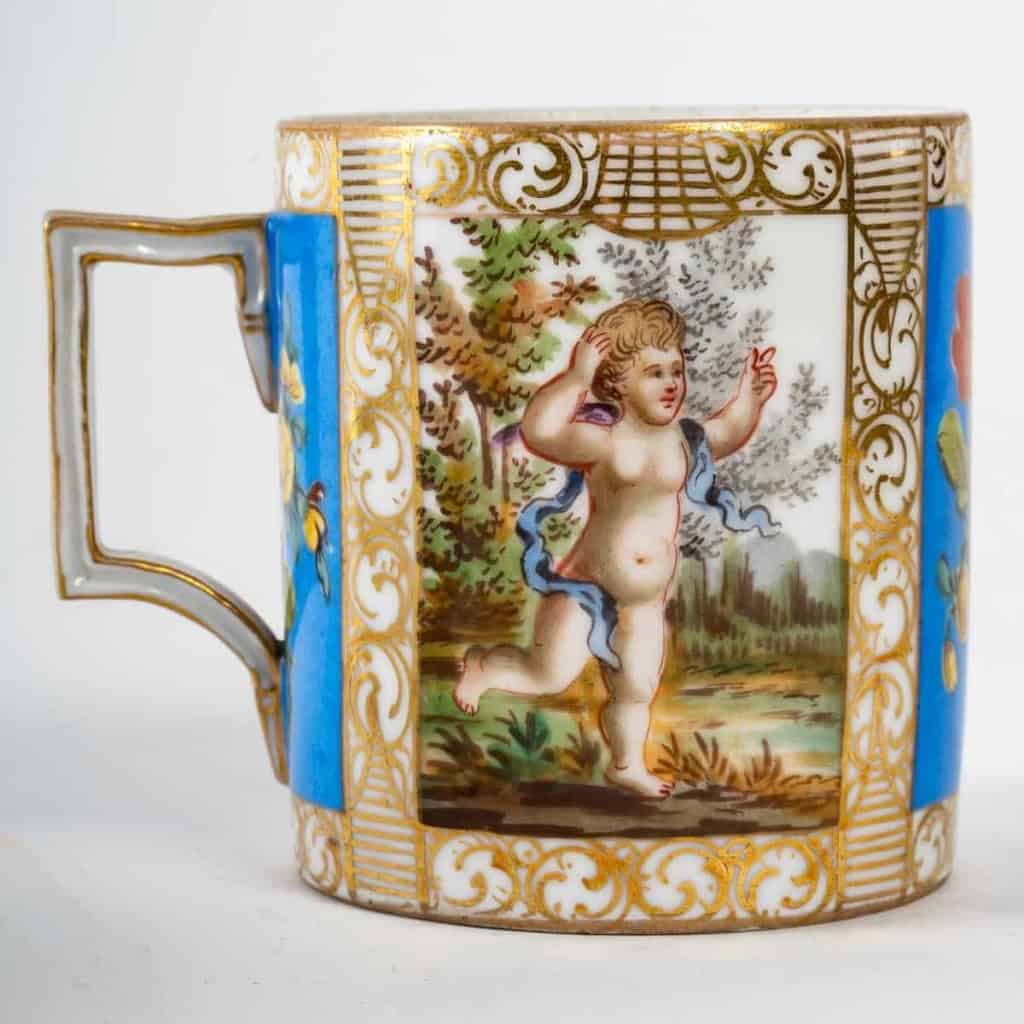 Grande tasse litron, Vienne XIXème siècle | Biron Grande tasse litron, Vienne XIXème siècle