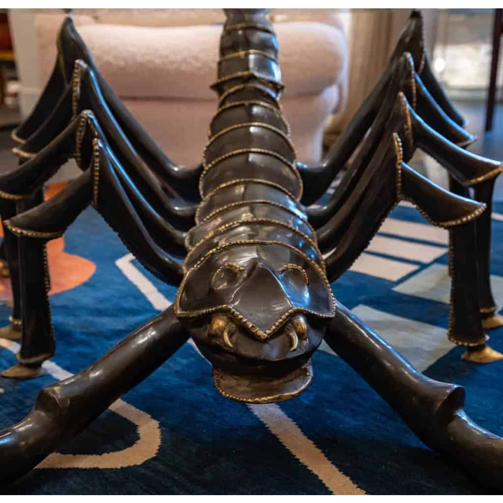 Jacques Duval-Brasseur, Table basse Scorpion, années 1970 | Biron Jacques Duval-Brasseur, Table basse Scorpion, années 1970