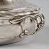 Christofle – Paire Légumiers Soupières Argent Massif Guilloché | Biron Christofle - Paire Légumiers Soupières Argent Massif Guilloché