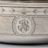 Christofle – Paire Légumiers Soupières Argent Massif Guilloché | Biron Christofle - Paire Légumiers Soupières Argent Massif Guilloché