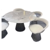 Knoll & Platner : Ensemble de salle a manger Table 135 cm & 4 chaises