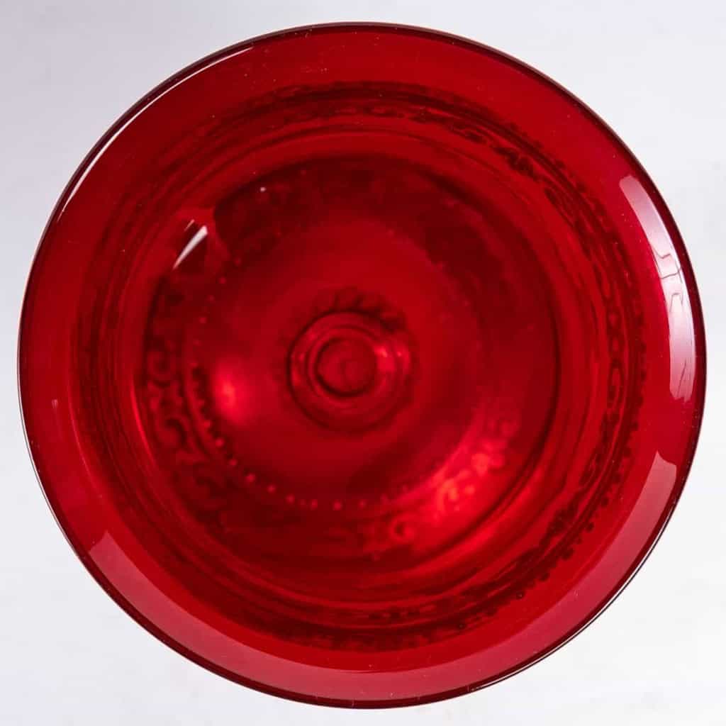 Coupe Venise rouge, commédia del arte 1920 | Biron Coupe Venise rouge, commédia del arte 1920