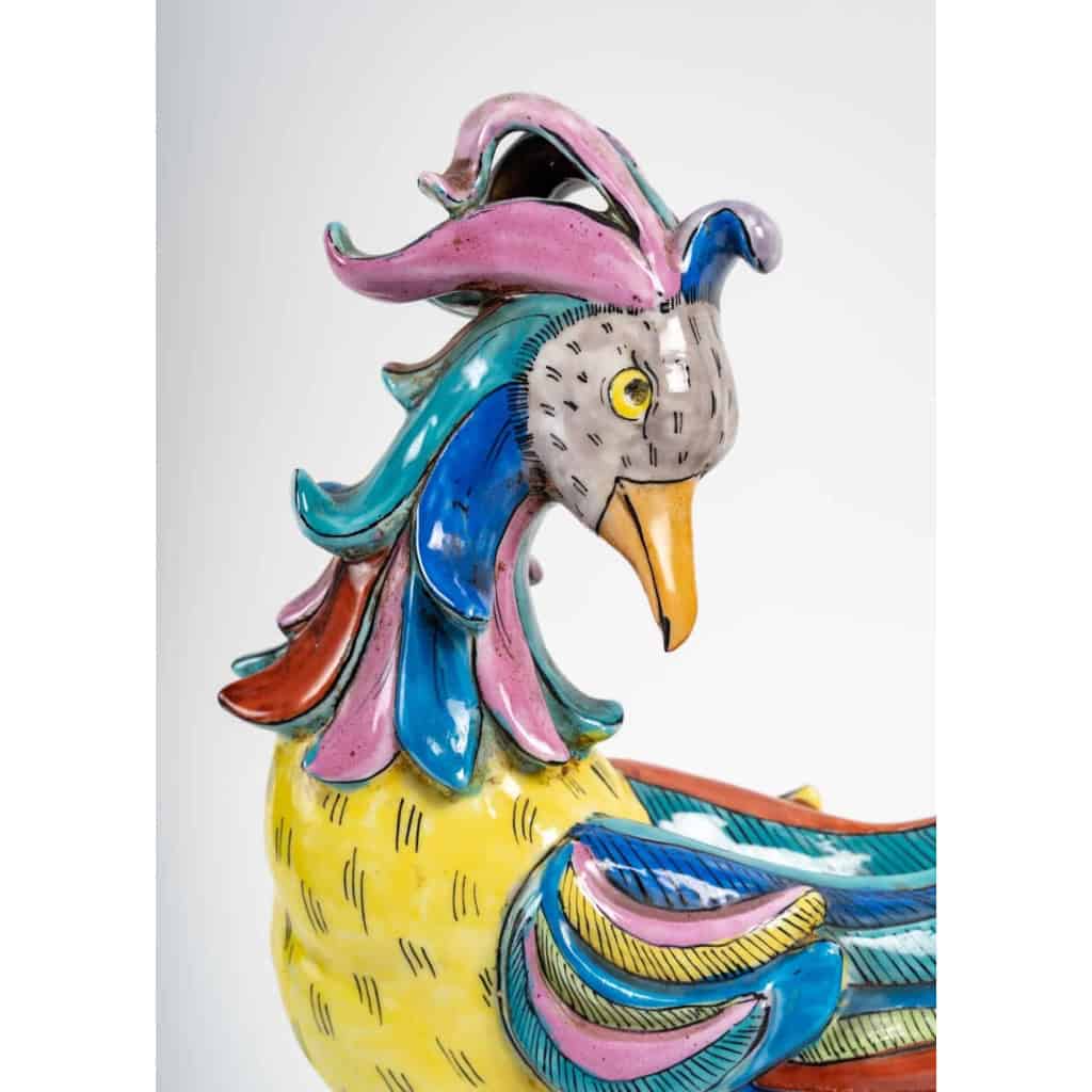 2 oiseaux en porcelaine, France début XXème siècle | Biron 2 oiseaux en porcelaine, France début XXème siècle