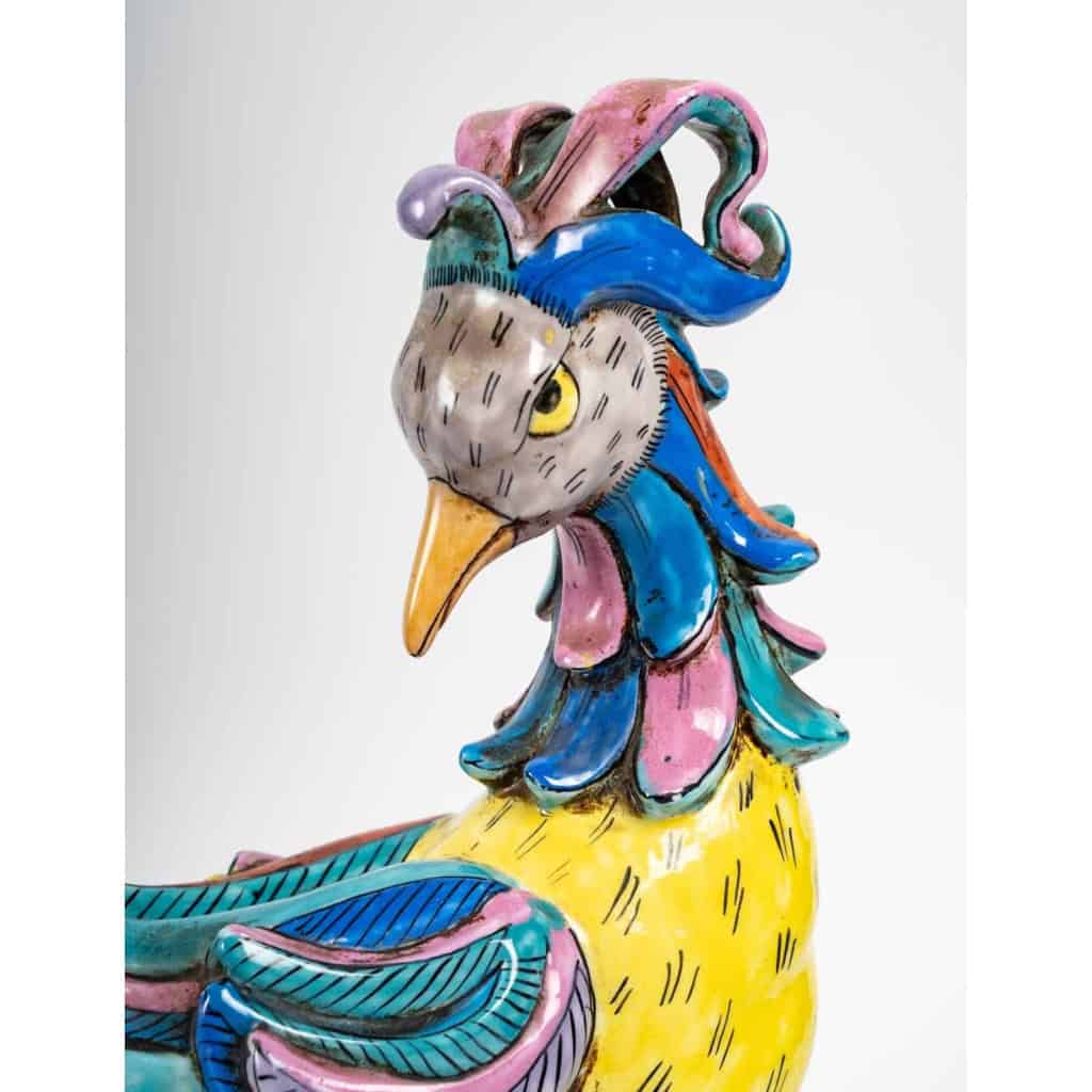 2 oiseaux en porcelaine, France début XXème siècle | Biron 2 oiseaux en porcelaine, France début XXème siècle