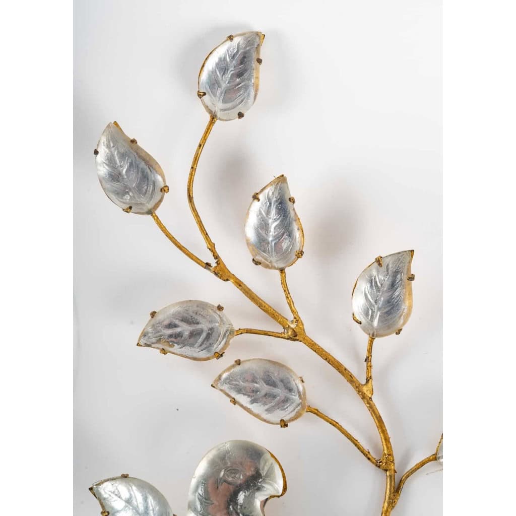 Paire d’appliques de la Maison Baguès. | Biron Paire d'appliques de la Maison Baguès.