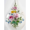 Paire de vases à décors de roses sur blanc de Sèvres, datés 1866 | Biron Paire de vases à décors de roses sur blanc de Sèvres, datés 1866
