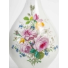 Paire de vases à décors de roses sur blanc de Sèvres, datés 1866 | Biron Paire de vases à décors de roses sur blanc de Sèvres, datés 1866
