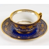 Service à thé bleu et or, Paris 1835 | Biron Service à thé bleu et or, Paris 1835