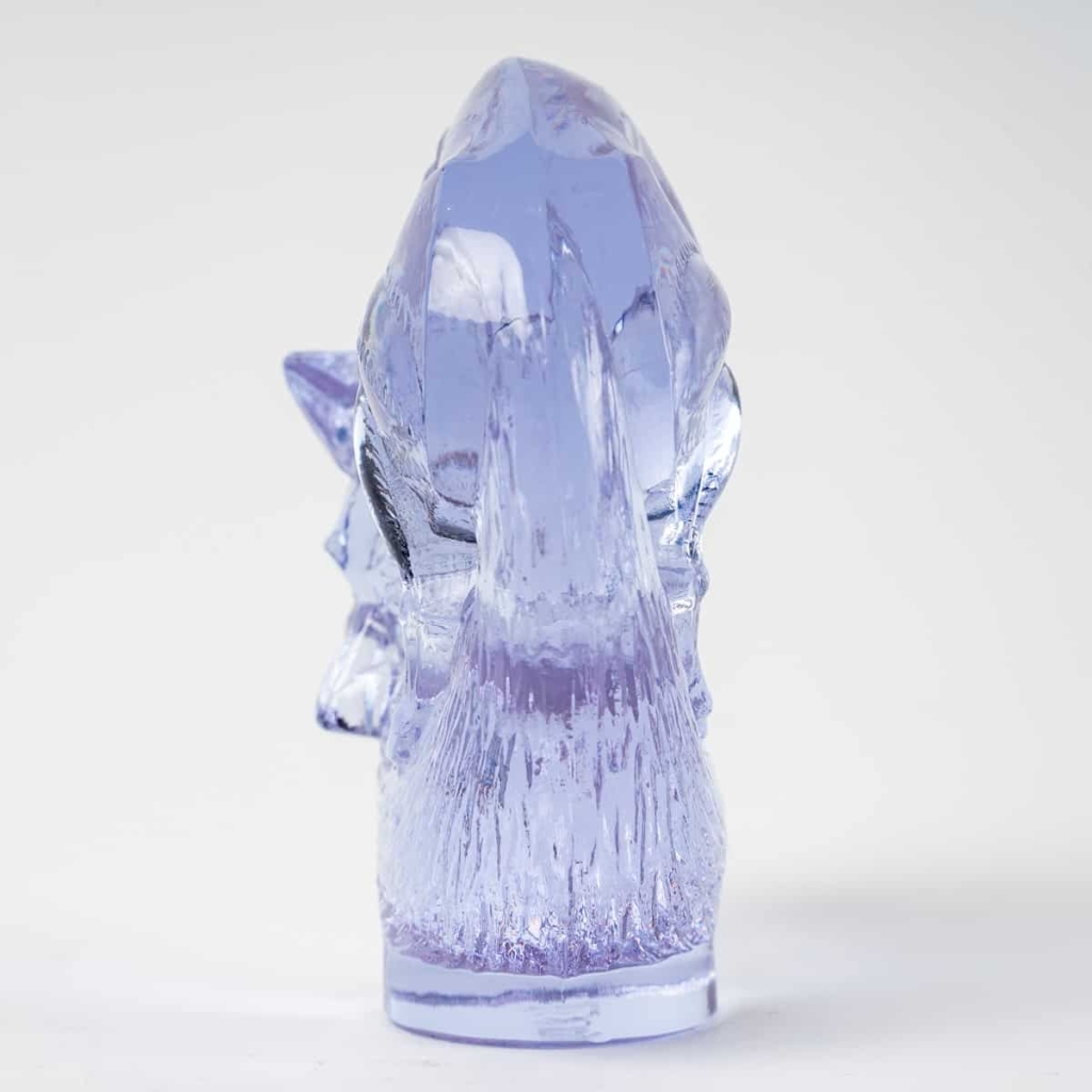 Cachet « Alaska » verre parme de René LALIQUE | Biron Cachet "Alaska" verre parme de René LALIQUE