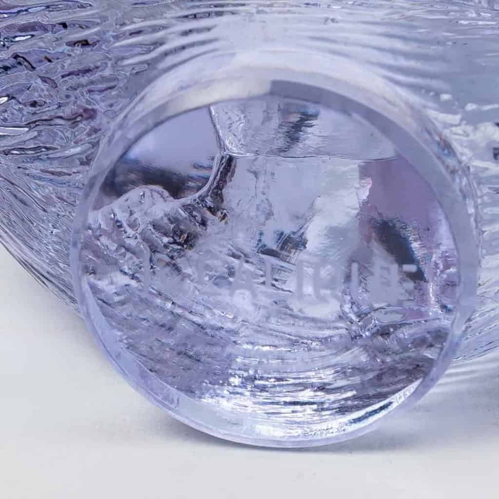 Cachet « Alaska » verre parme de René LALIQUE | Biron Cachet "Alaska" verre parme de René LALIQUE