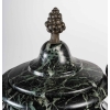 Garniture de cheminée en marbre en régule, XIXème siècle | Biron Garniture de cheminée en marbre en régule, XIXème siècle